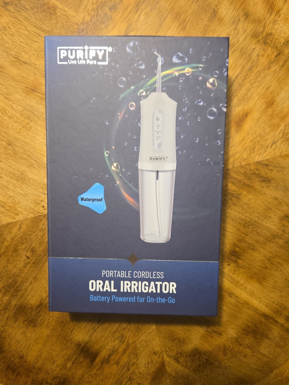 Purify Portable Cordless Oral Irrigator